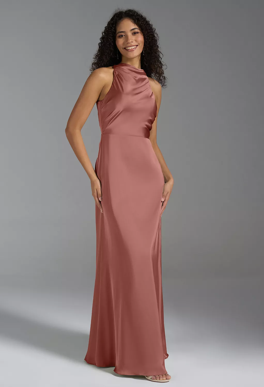 AW Xanthe Desert Rose  Cocktail Wedding Guest Dresses